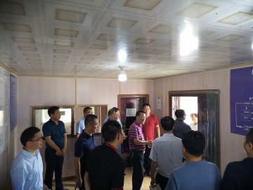 2019年7月各地州市海事機(jī)構(gòu)來(lái)我司參觀考察